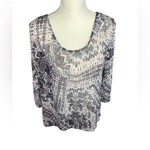 Maurice’s size Large sheer blouse